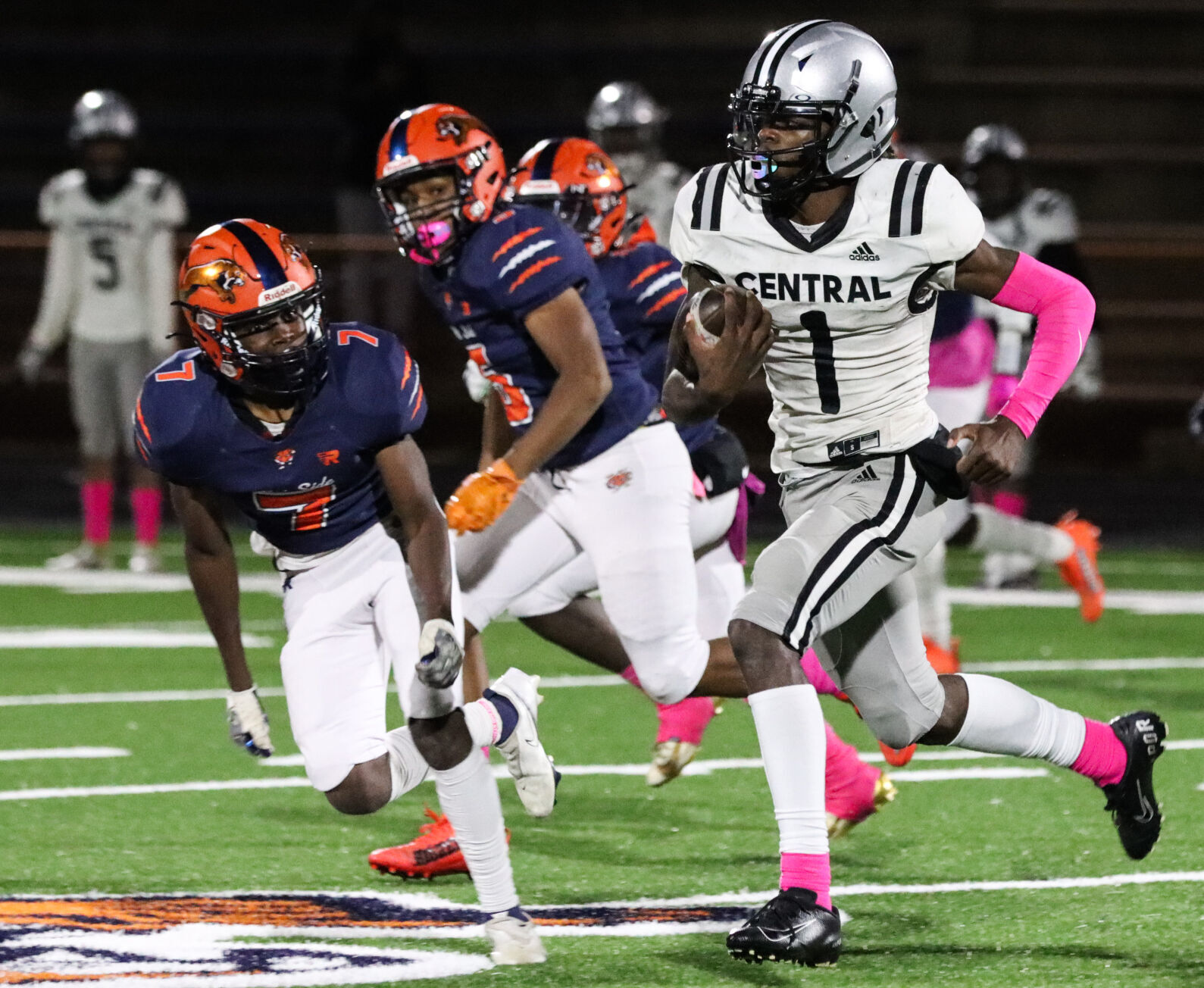 Hammond Central at West Side football